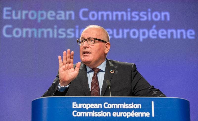 Click to enlarge Frans Timmermans EU dutch