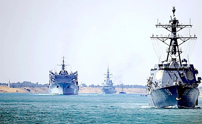 Click to enlarge Abraham Lincoln Carrier Strike Group
