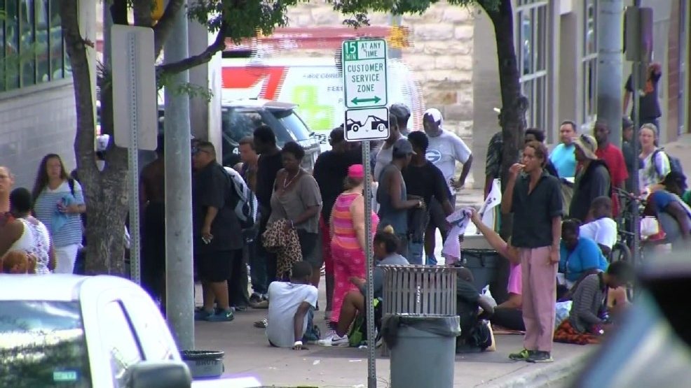 homeless people austin texas