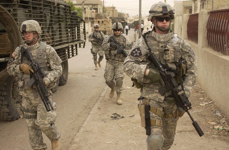 Click to enlarge US soldiers