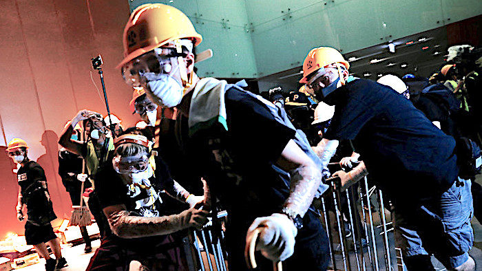 HongKong protesters