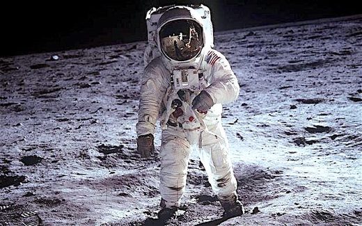 Click to enlarge US astronaut