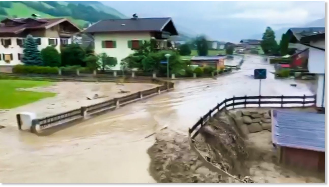 Major flooding in Uttendorf, Austria Earth Changes