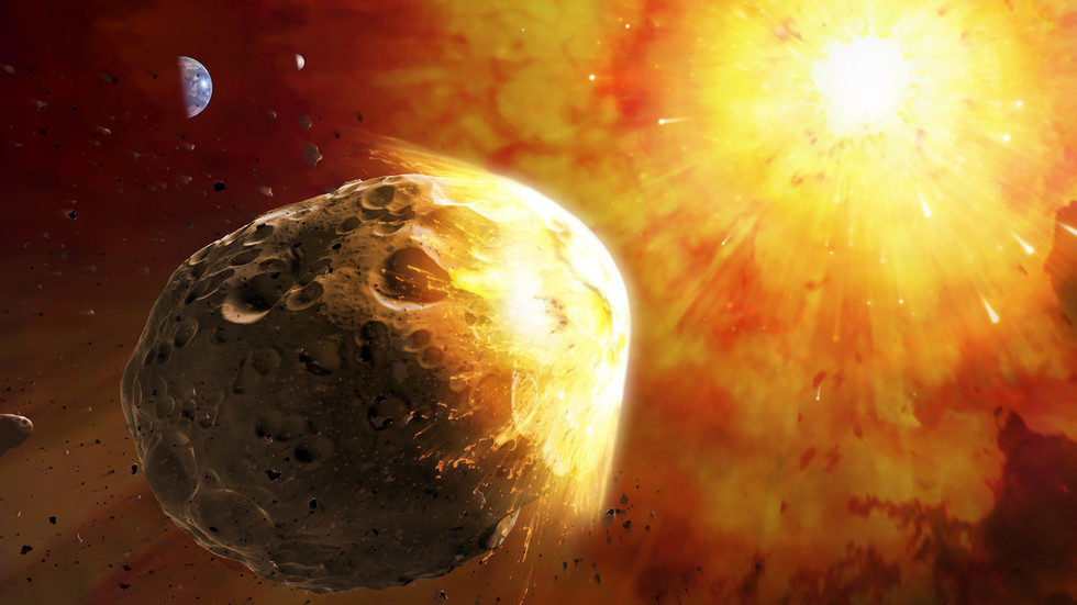 artist impression psyche 16 asteroid gold