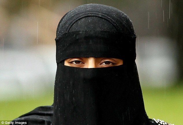 Click to enlarge niqab veil