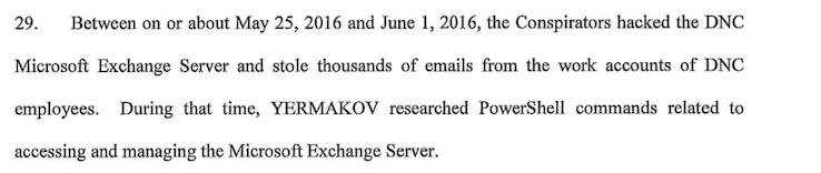 Click to enlarge Gru indictment russian hacking DNC
