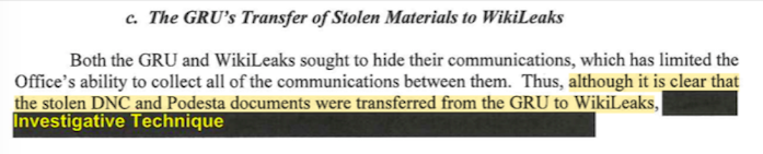 Click to enlarge mueller report russian hacking wikileaks