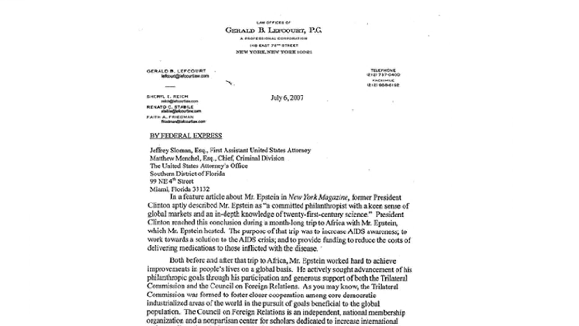 Click to enlarge epstein letter