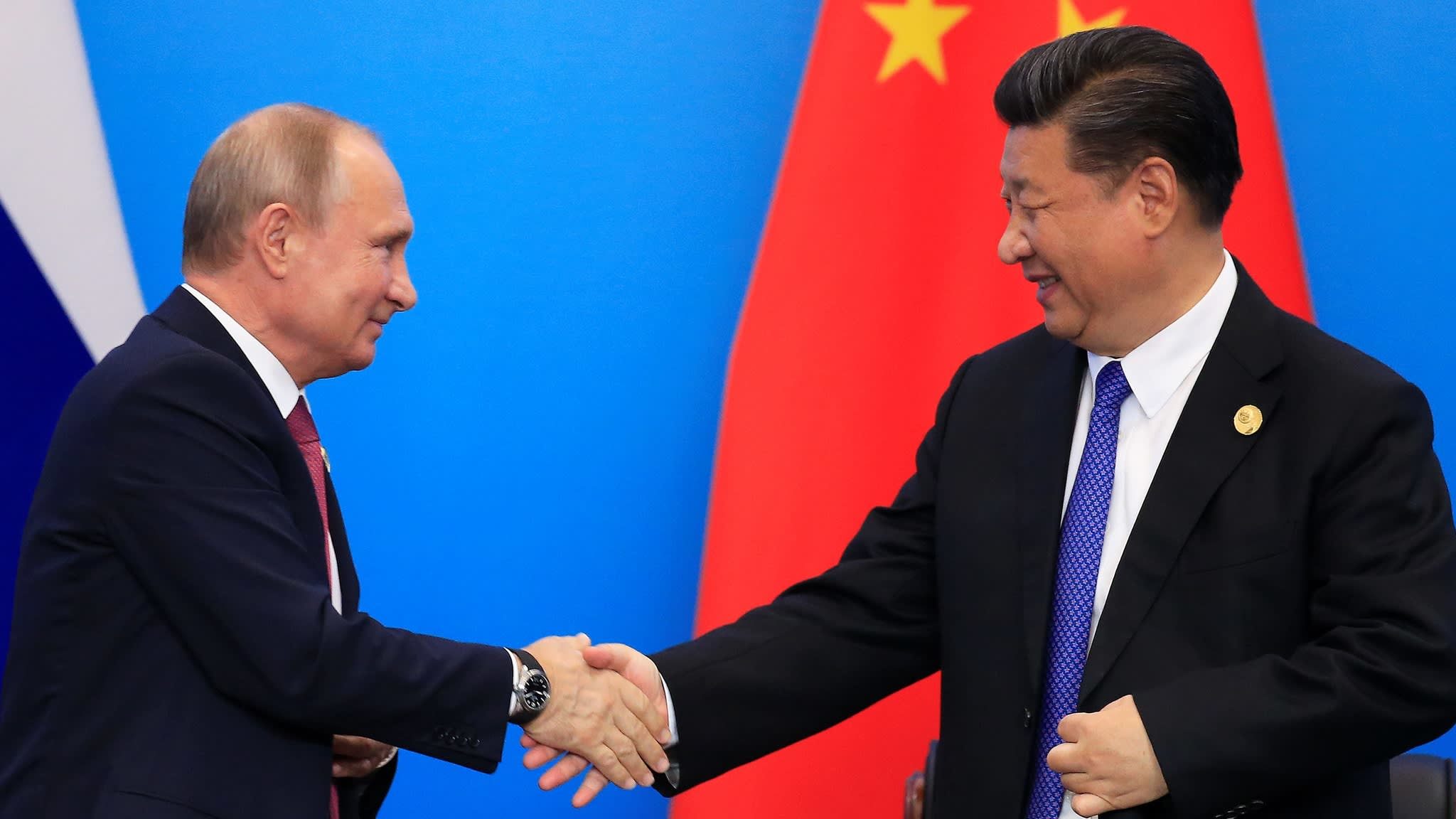 Click to enlarge Putin and Xi