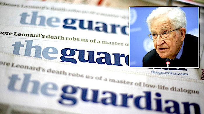 Noam Chomsky/Guardian headlines