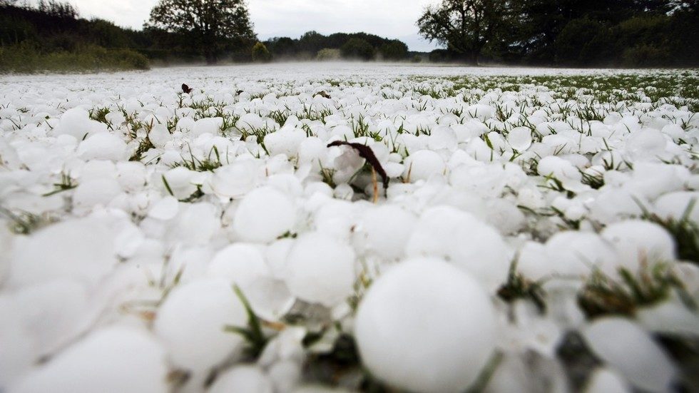 France hailstones