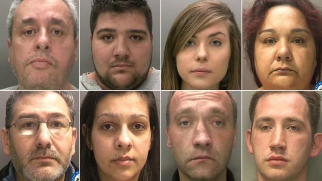Click to enlarge Birmingham UK slavery network