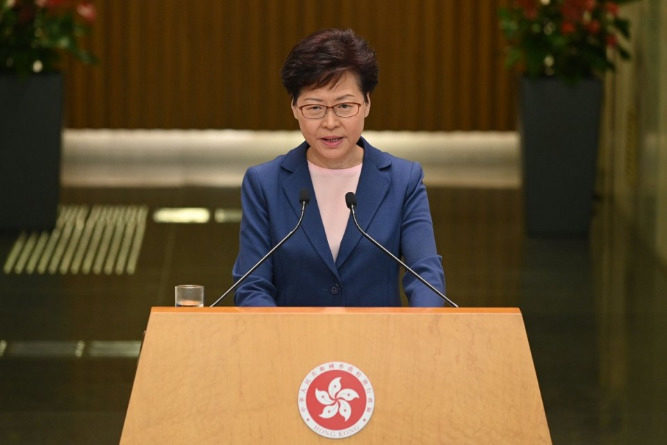 Carrie Lam, predsjednica administracije Hongkonga