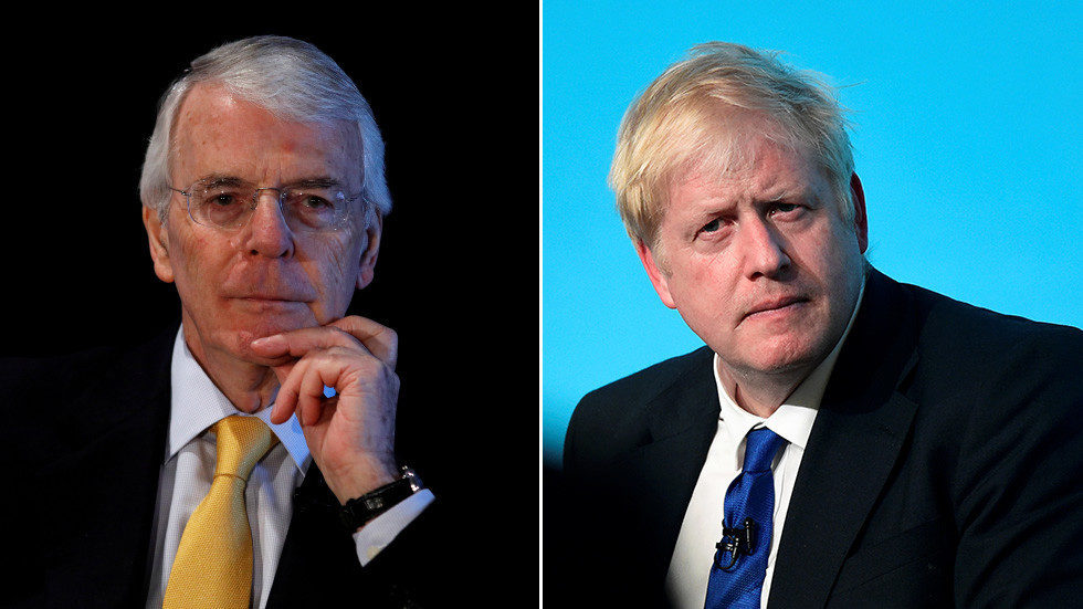John Major Boris Johnson brexit