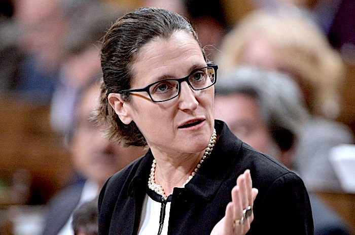 Click to enlarge Chrystia Freeland