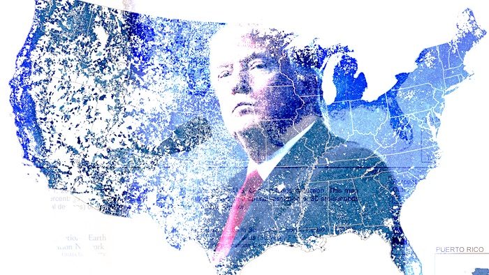 Click to enlarge Trump/Map USA