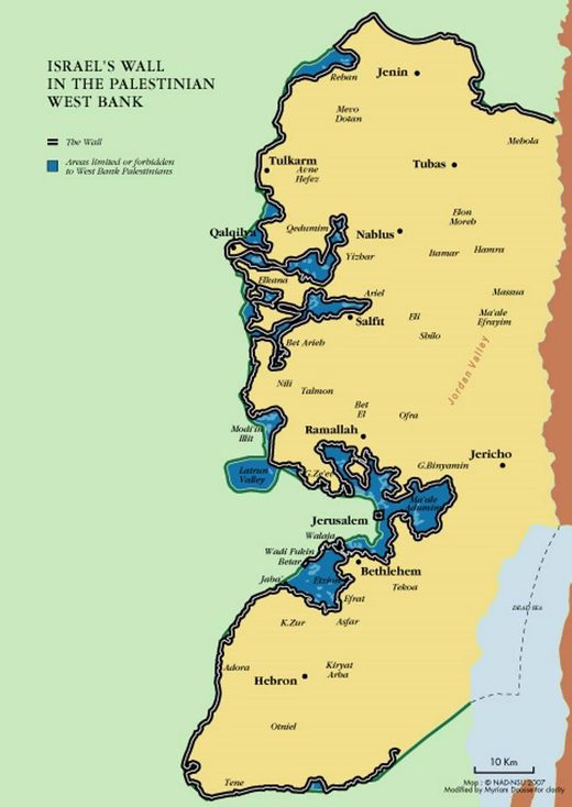 israel wall 2015