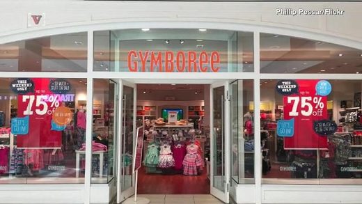 Gymboree store closing