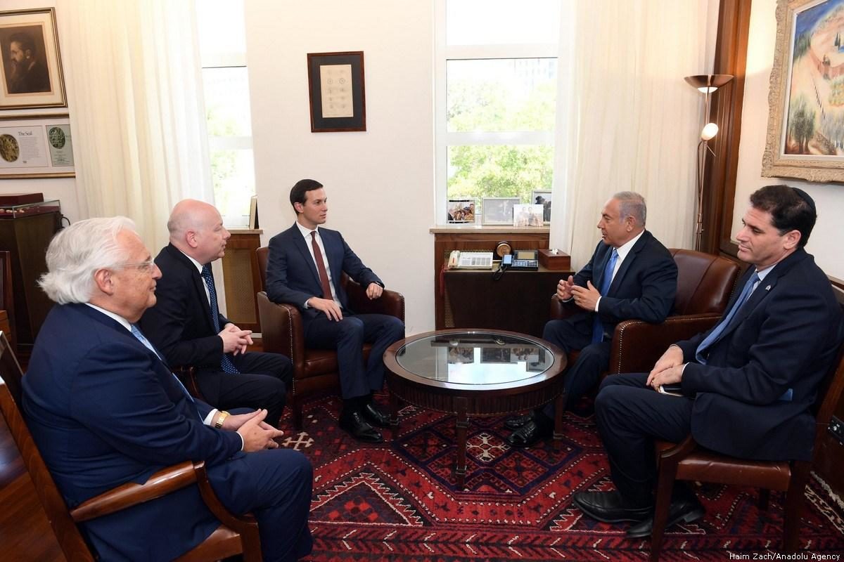 Click to enlarge netanyahu kushiner trump greenblatt