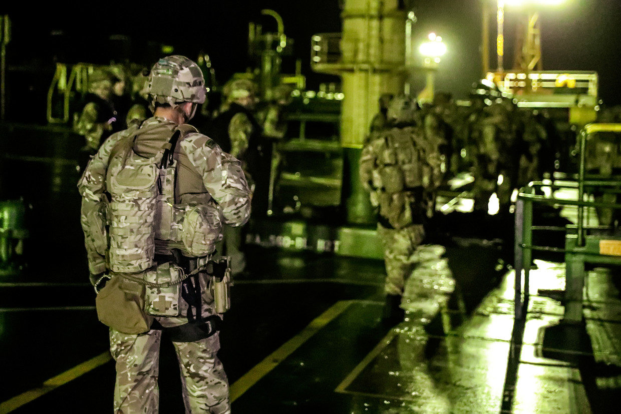 UK troops on Iranian tanker Grace 1