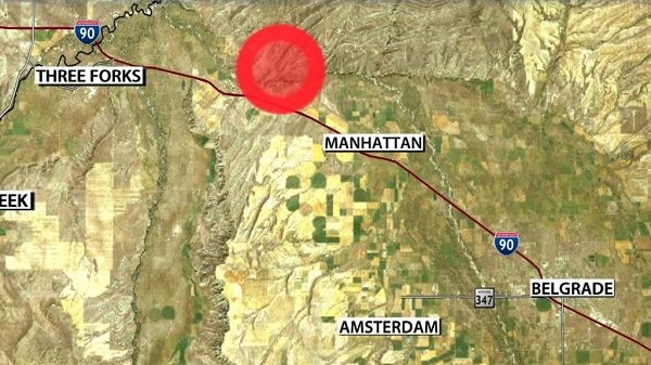 Earthquake map