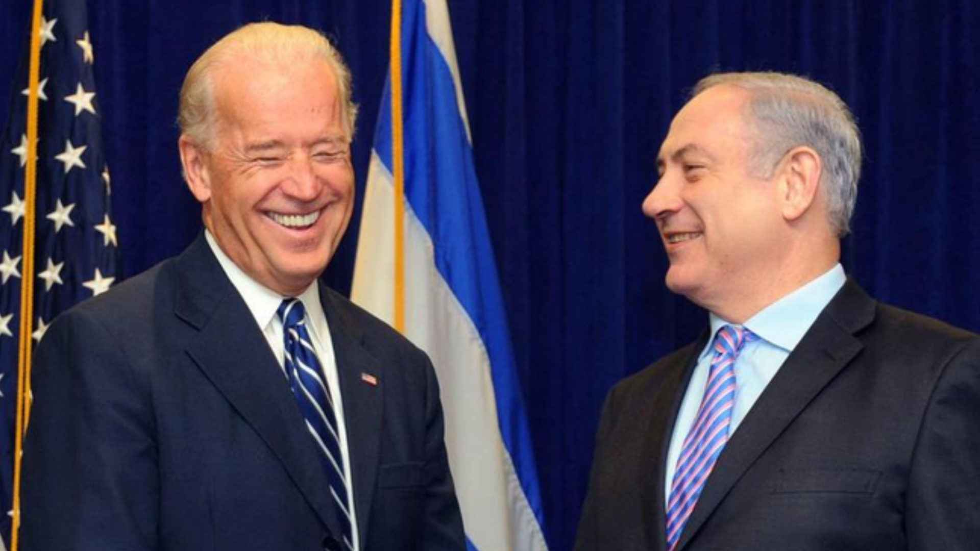 Click to enlarge Biden and Netanyahu