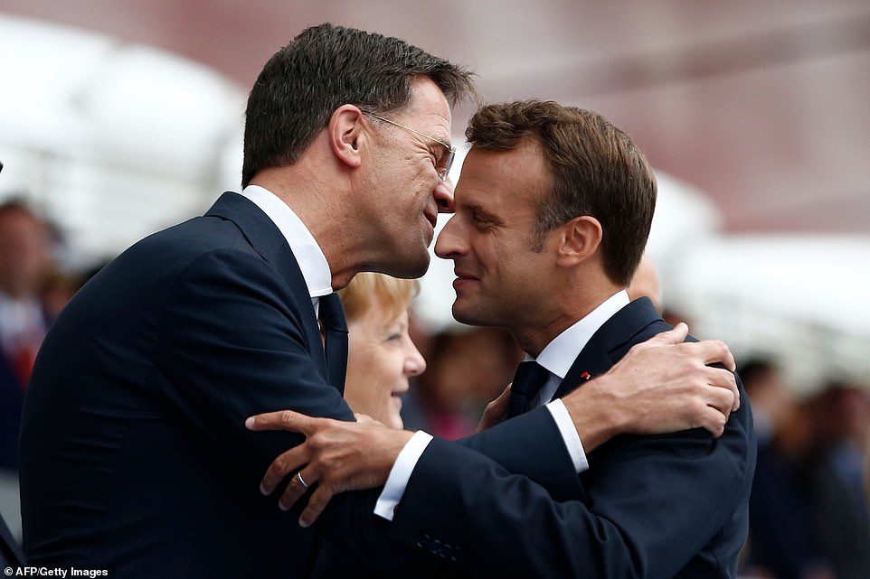 Click to enlarge Rutte Macron