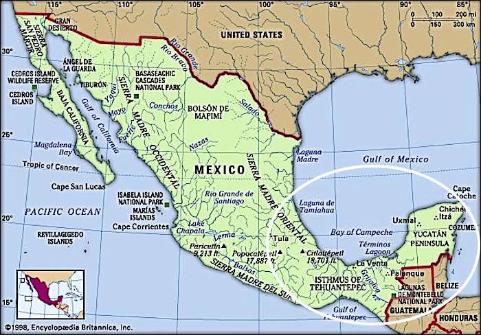 Mexico map