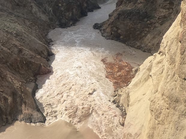 Click to enlarge rockslide