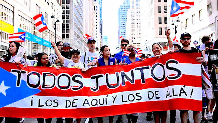 Click to enlarge AOC/Puerto Rico parade