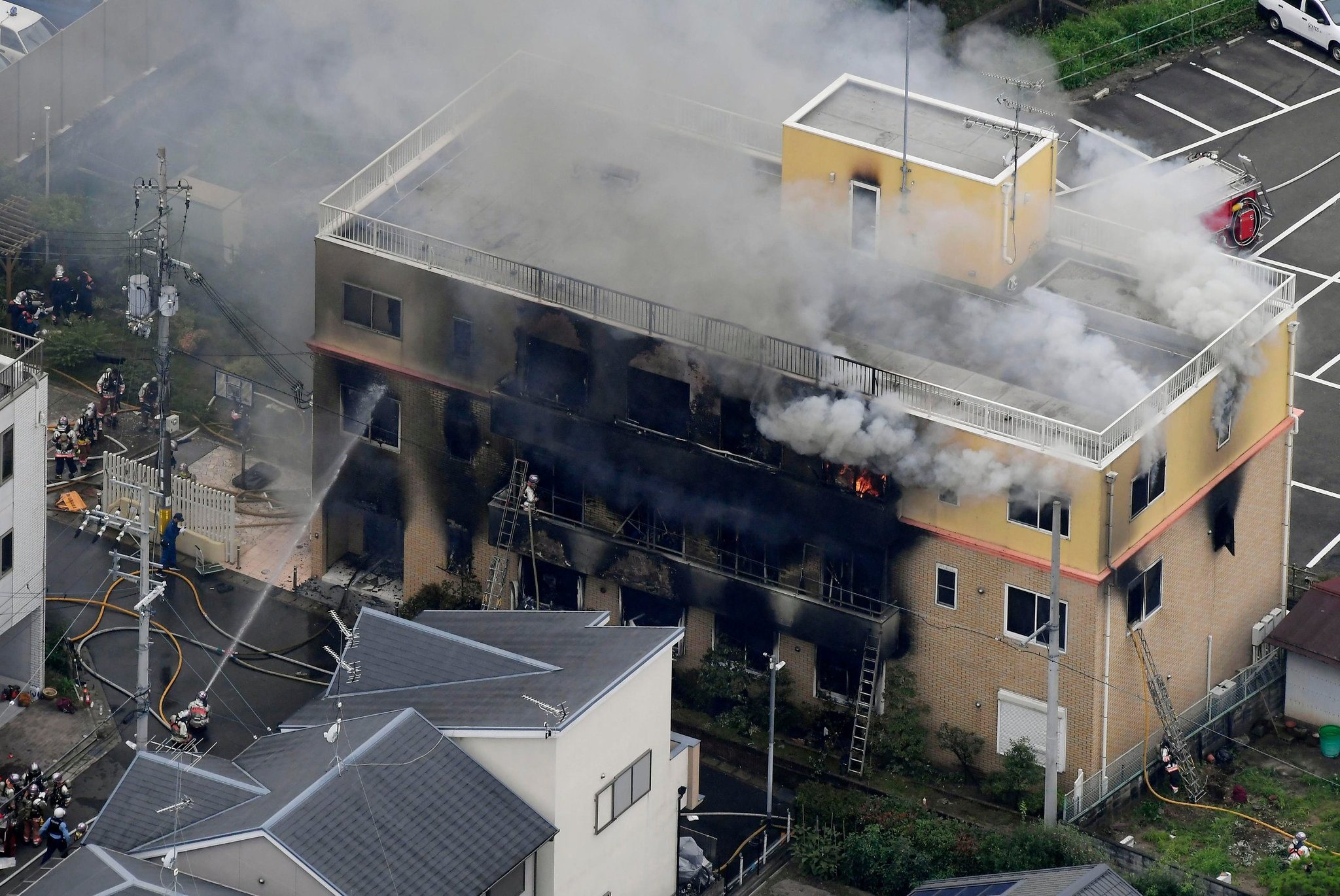 Click to enlarge kyoto fire anime