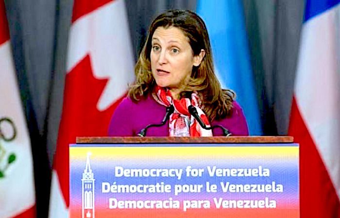 Click to enlarge Chrystia Freeland