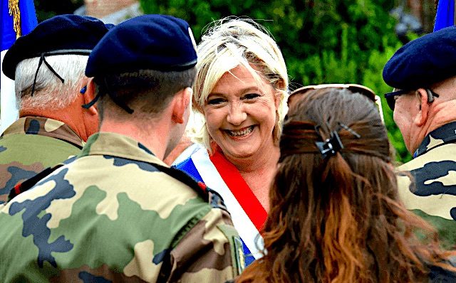 Click to enlarge Le Pen