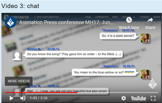 eavesdrop chat MH17 suspect