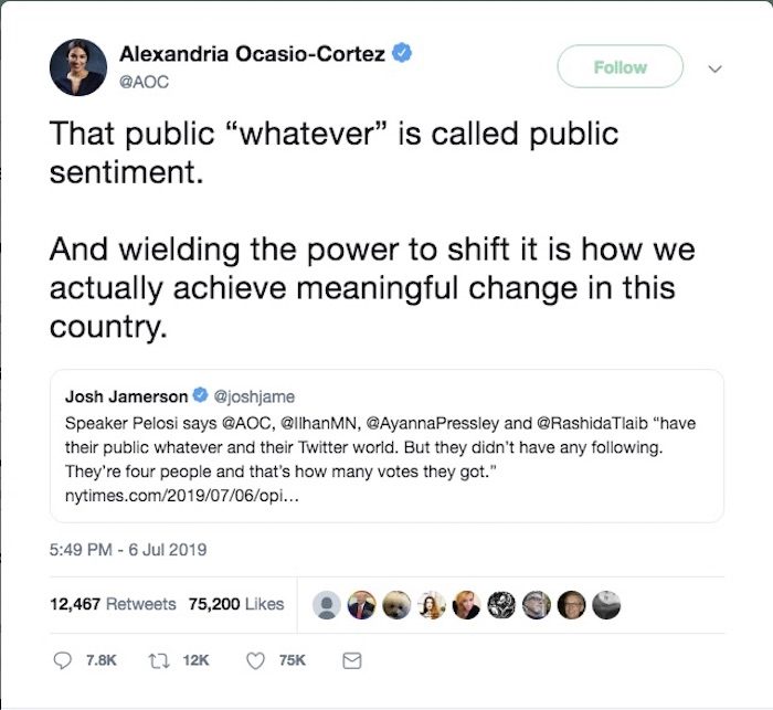 Click to enlarge AOC tweet