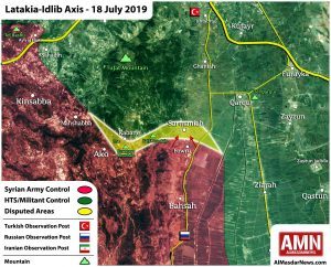 Click to enlarge Idlib offensive