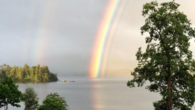 Triple rainbow