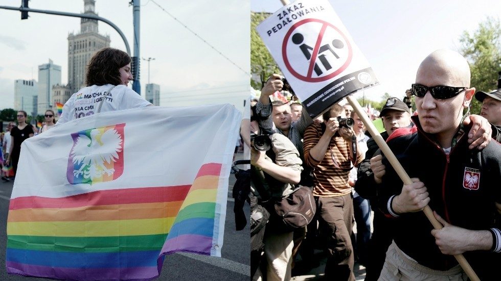Poland protests against LGBT