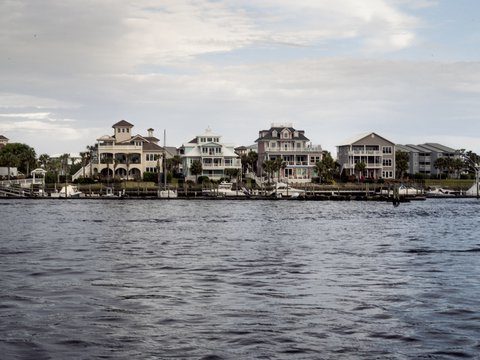 Click to enlarge Mansions on land owned by Freemans