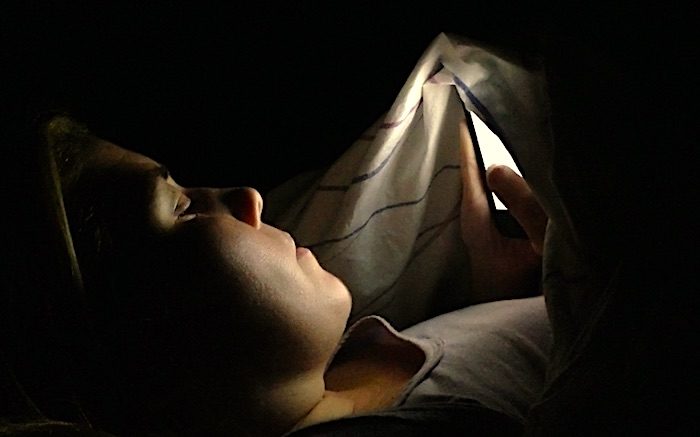 Click to enlarge Phone at night