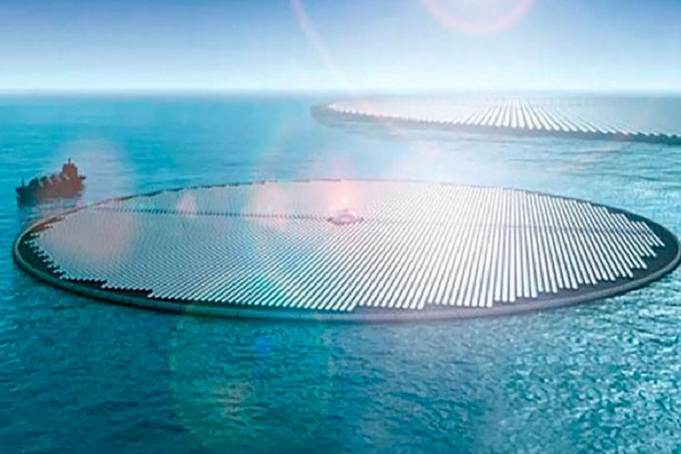 Click to enlarge Giant Solar Panels