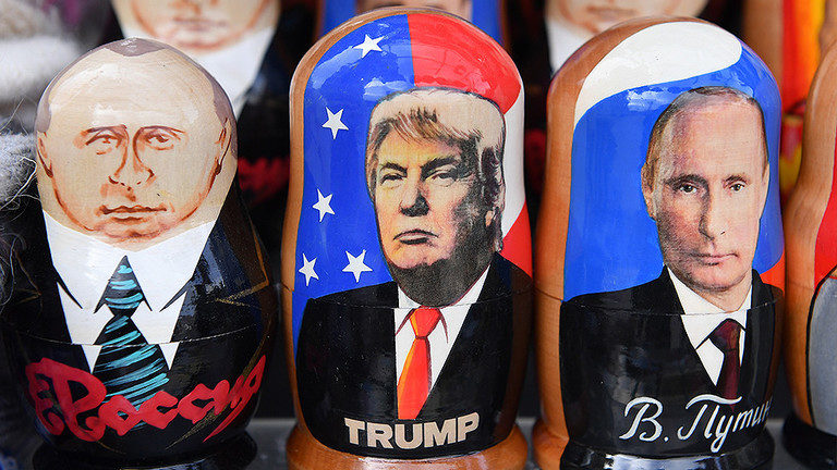 trump and putin russian dolls