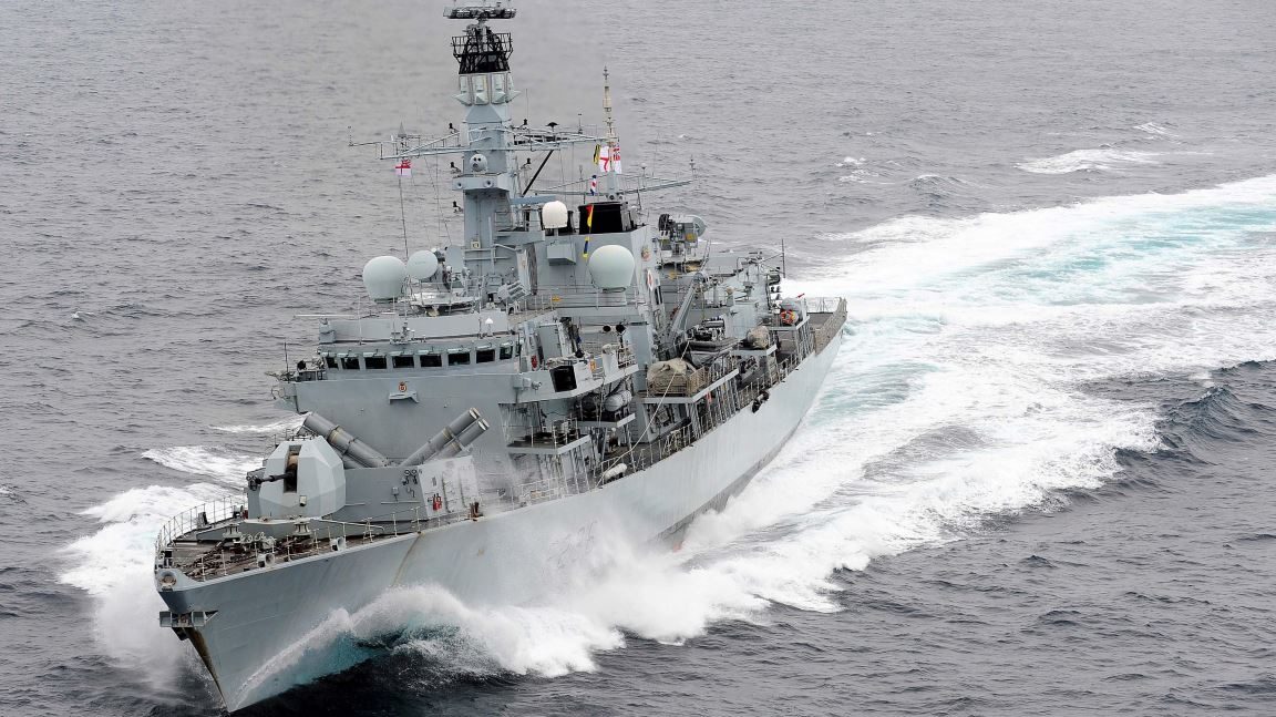 England navy HMS Montrose