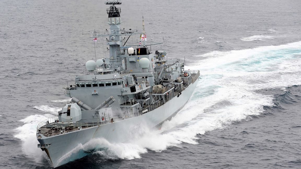 Click to enlarge England navy HMS Montrose