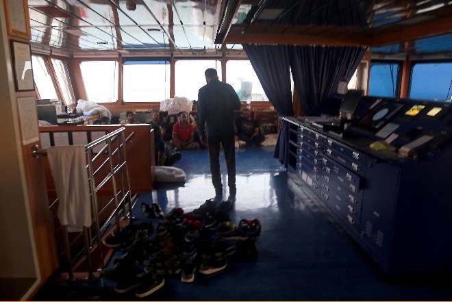 Click to enlarge onboard crew