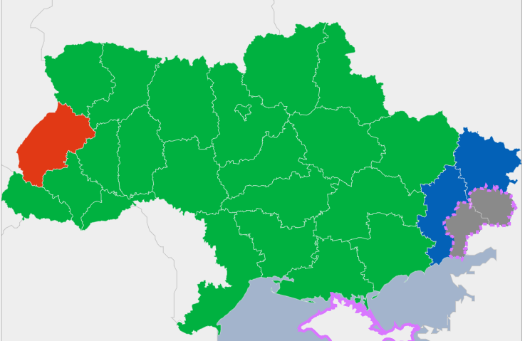 Click to enlarge ukraine election map