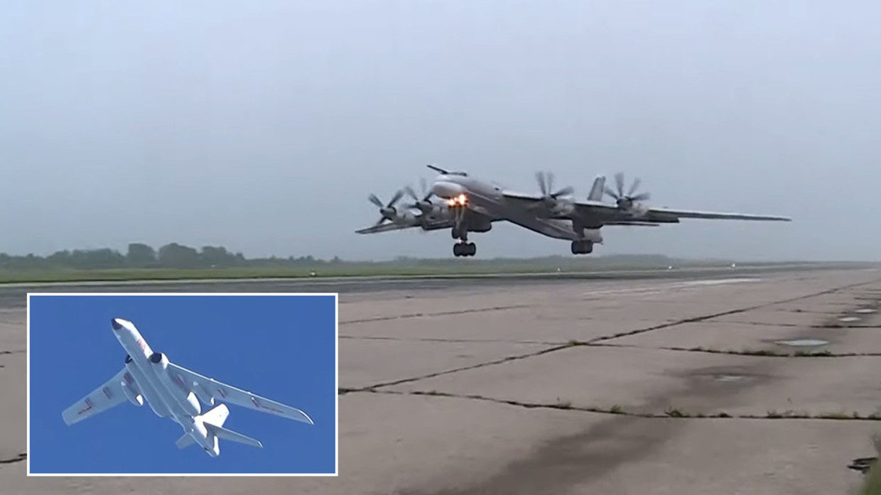 russian bomber Tu-95MS