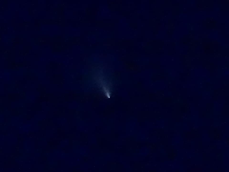 Comet fragment or Indian rocket launch? Eerie light seen in the night