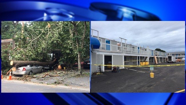 EF-1 tornado rips through Cape Cod communities