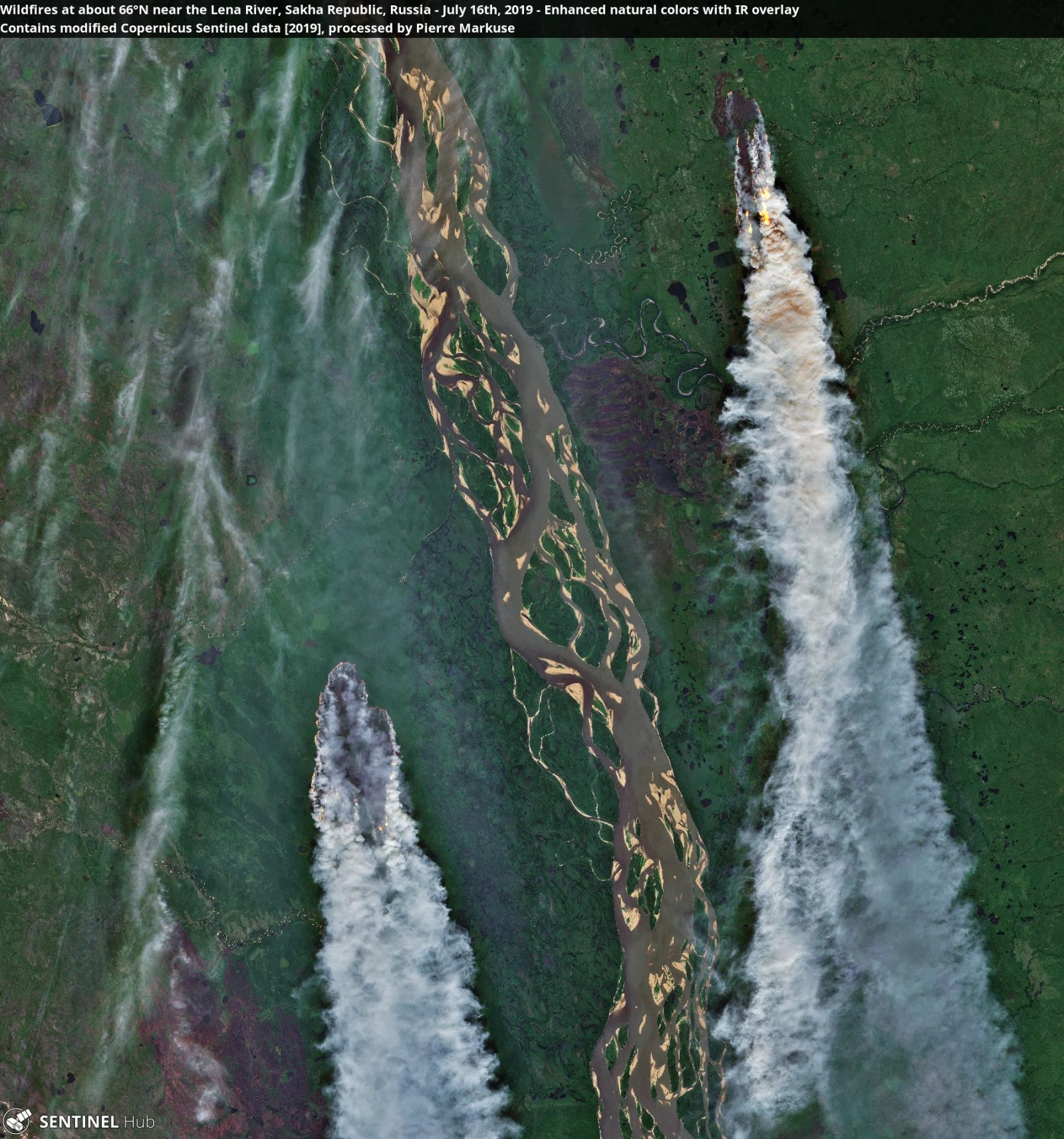 Click to enlarge Siberia fire